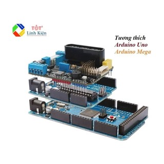 Robot Motor Driver Shield Board Arduino - PS2, WIFI, BLUETOOTH, IR