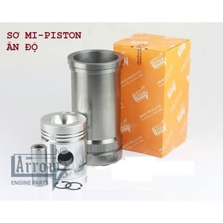 Bộ Sơ mi Piston Ấn Độ máy Misubishi SD4 (68mm)