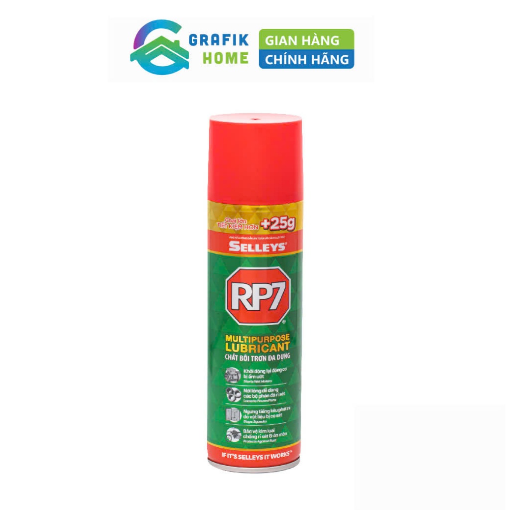 Dầu chống rỉ sét RP7 chính hãng Selleys dạng xịt chai 175g
