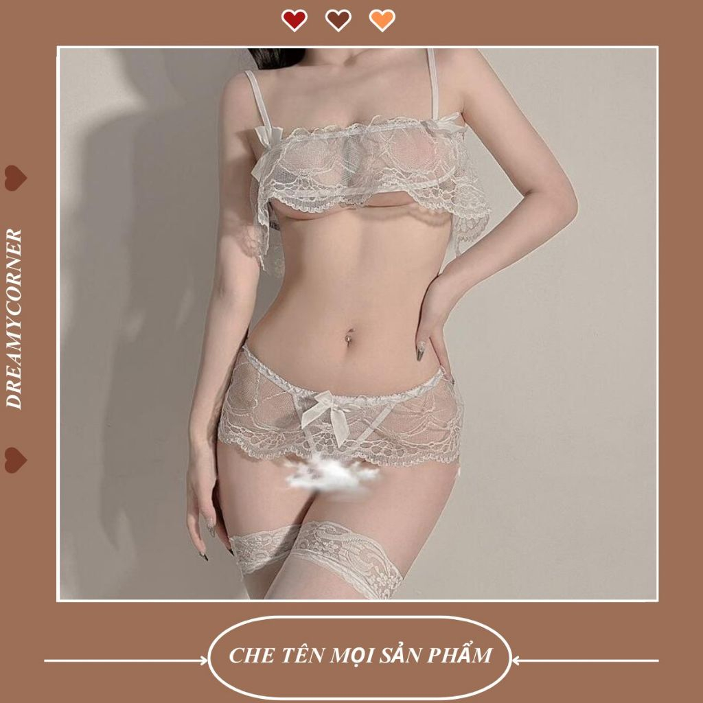 Đồ lót gợi cảm quyến rũ DL04 💕CHE TÊN💕 Bộ đồ lót ren quyến rũ | BigBuy360 - bigbuy360.vn