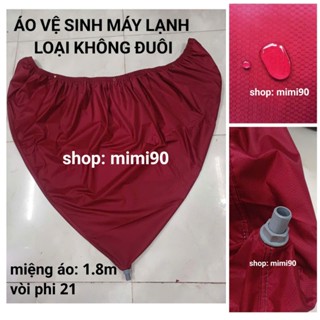  Luôn tặng dây xỏ -Túi trùm vệ sinh máy lạnh treo tường - Áo bọc hứng nước rửa điều hòa - Bạt vệ sinh máy lạnh 