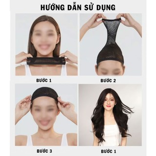Tóc Giả Siêu Da Đầu Cao Cấp, Tóc Giả iAn Wig