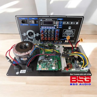 BỘ MẠCH LOA KÉO 4 TẤC ĐÔI CÓ REVERB DSP 315 300w 2 kênh Mẩu Mới Nhất 2025 - (KT 19X38cm)