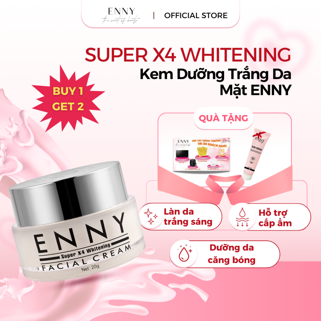Kem Face dưỡng trắng da Enny