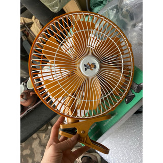 Quạt lồng cặp 12v 24v trên xe ô tô có chân cắm tẩu