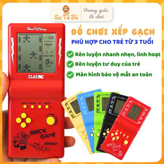 Đồ Chơi Máy Chơi Game Điện Tử Xếp Gạch, Xếp Hình Tăng Khả Năng Tư Duy Rèn Luyện Sự Linh Hoạt Cho Bé
