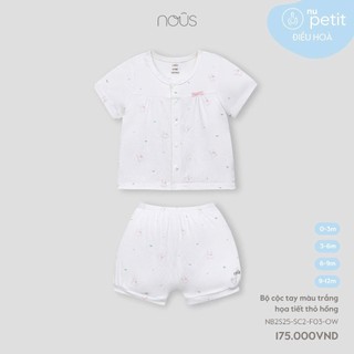 Bộ Quần Áo Nous Quần Cộc Cho Bé Trai Bé Gái Xinh Xắn