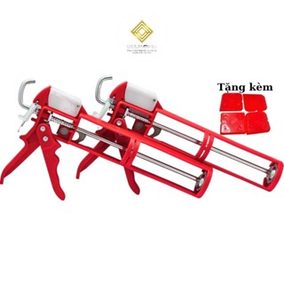 Combo 2 Cây Súng Bơm Keo Silicon Solarsil Tự Ngắt Cao Cấp, Dụng Cụ Bơm Keo Silicon, Súng Silicon