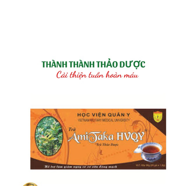 ( lẻ 1 gói) Trà Amitaka Học viện quân y