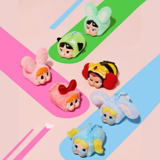 [ POPMART - 𝐂𝐡𝐢́𝐧𝐡 𝐇𝐚̃𝐧𝐠 ] ( Có Sẵn ) Pop MART x Blindbox - Móc Khóa CRYBABY x Powerpuff Girls