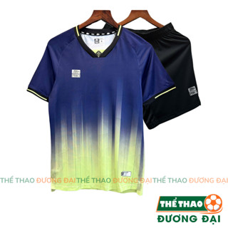  Quần Áo Bóng Đá Thiết Kế Riki Apex01 Xanh Đen Thun Mè 4 Chiều Thoáng Khí Thể Thao Đương Đại 