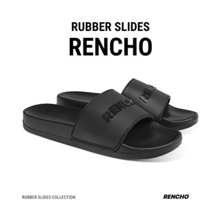  OUTLET KHÔNG KÈM BOX Rencho rubber dép nam nữ quai cao su cao 2.5cm thanh lịch bền bỉ chống trơn trượt hạn chế thấm nước 