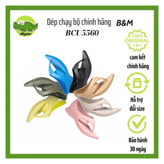 Dép chạy bộ Ysandal Đài Loan, chính hãng B&M, BCU5560, mẫu mới 2024, có quai hậu xỏ ngón nam nữ, dép nhập khẩu cao cấp