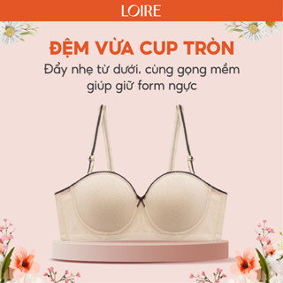 Áo Lót Có Gọng Viền Đen Nâng Ngực Nhẹ Loirechic BRNC61