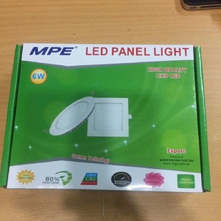 Đèn Led Âm Trần Tròn MPE 6w - RPL-6W Chính Hãng Bảo Hành 2 Năm