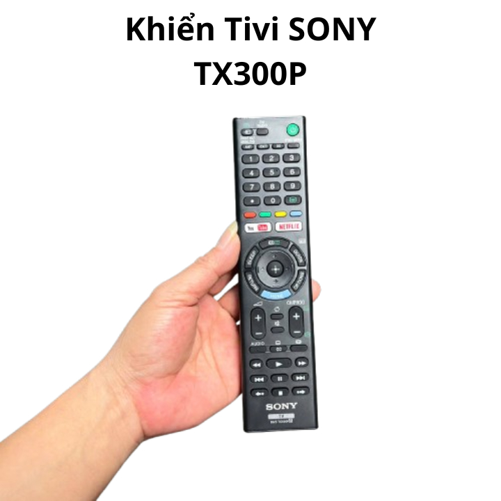 {Remote}Điều khiển Tivi Sony TX300P loại dài -remote thường dùng cho các dòng Tivi Sony