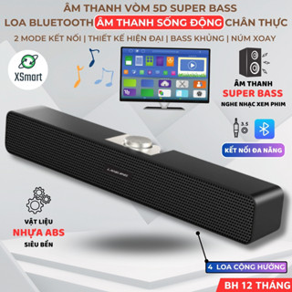 Loa Bluetooth Vi Tính, Máy Tính, Tivi SPEAKER 350BS BASS Âm Thanh 360 Độ Nghe Nhạc, Xem Phim Cực Đã, Loa Soundbar Để Bàn