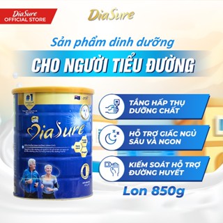 Sữa Non Tiểu Đường DIASURE (850G) - Chuyên Biệt Dành Cho Người Tiểu Đường