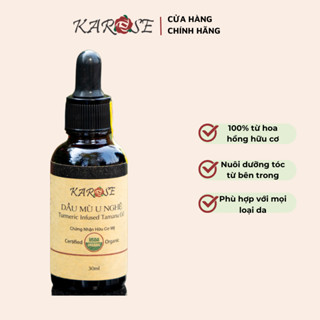 Dầu dưỡng da Karose dưỡng trắng, mờ thâm, giảm mụn chiết xuất dầu mù u và tinh dầu nghệ 30ml