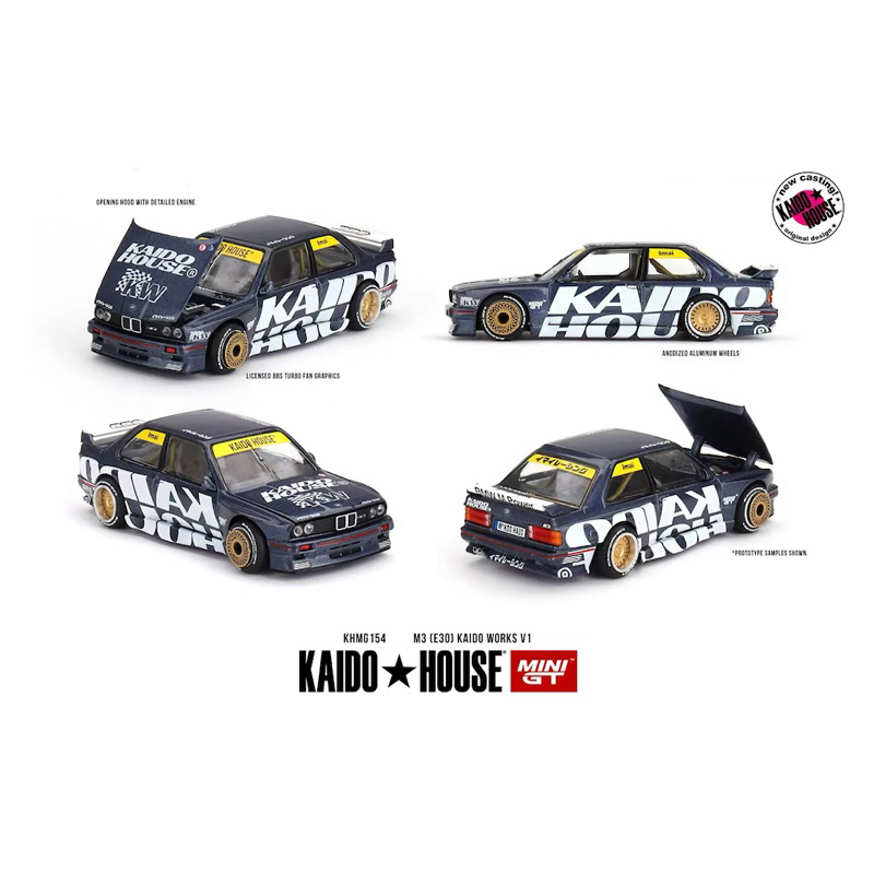 Xe Mô Hình Kaido House BMW M3 Kaido Work V1 “Sealed”