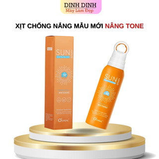Xịt chống nắng, Xịt chống nắng body O'cheal, kem chống nắng dạng xịt nâng tone da mặt và body SPF50+