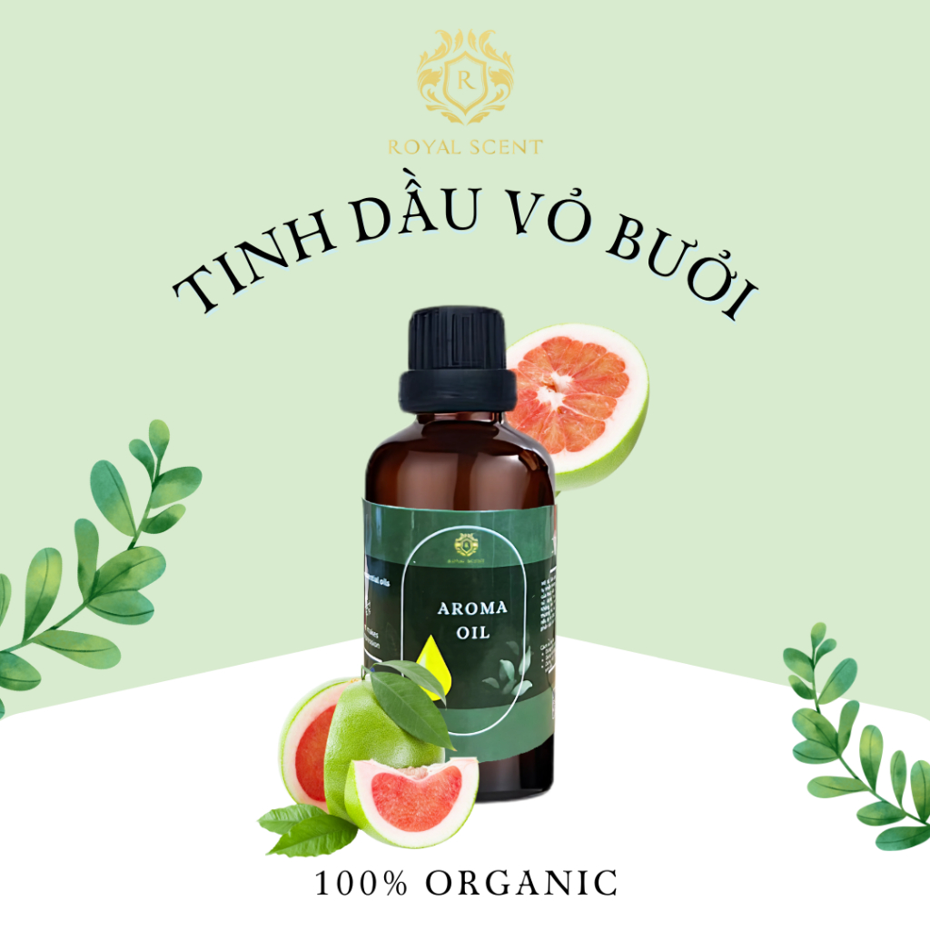 Tinh Dầu Vỏ Bưởi Cao Cấp – Hương Thơm Thư Giãn, Chăm Sóc Tóc Toàn Diện