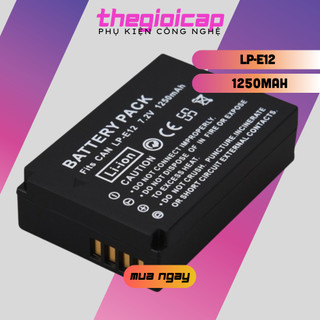 Pin dành cho máy ảnh canon lp-e12 1250mah cao cấp