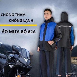  Áo Mưa Bộ Người Lớn Thời Trang Làm Bằng Chất Liệu Vải Dù Chống Thấm Nước HGHOME 