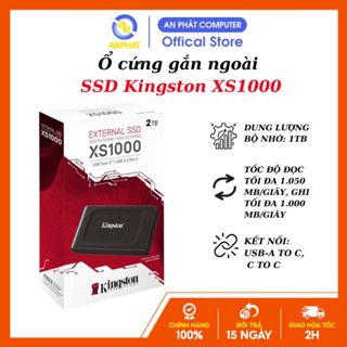 Ổ cứng di động SSD Kingston XS1000R / XS1000 (USB 3.2 Gen 2 / 1,050MB/s read, 1,000MB/s write0