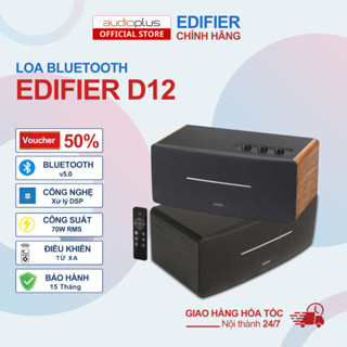 Loa bluetooth EDIFIER D12 - BT V5.0 - Kết nối jack hoa sen, 3.5mm - 70W - Chính hãng - BH15T