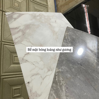 TẤM XỐP DÁN TƯỜNG PVC Siêu Bóng Vân Đá ( HÀNG CAO CẤP )