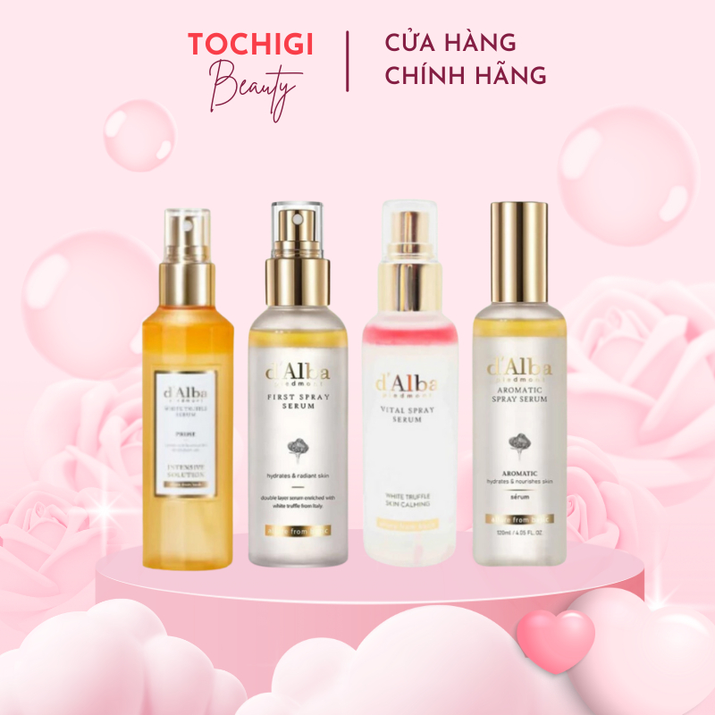 Serum Xịt Khoáng d'Alba First Spray Serum Chiết Xuất Nấm Trắng Căng Bóng Da 50ml/100ml