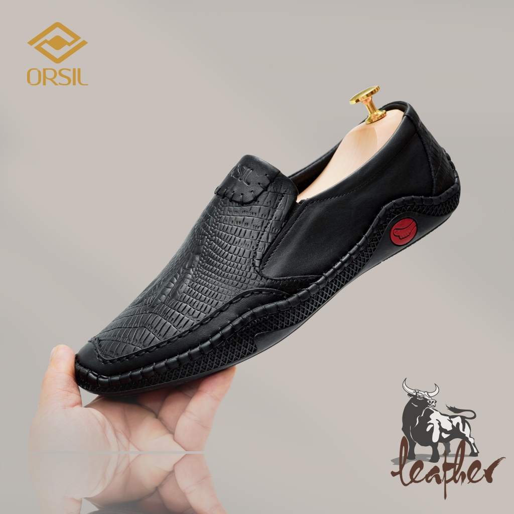 Giày da bò nam cao cấp ORSIL mã DCS01