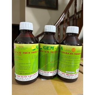 Men vi sinh xử lý mùi hôi, ủ phân GEM K