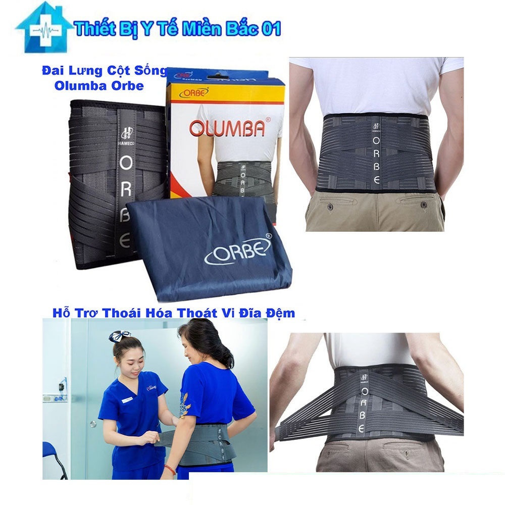 Đai Thắt Lưng Hỗ Trợ Cột Sống Olumba Orbe