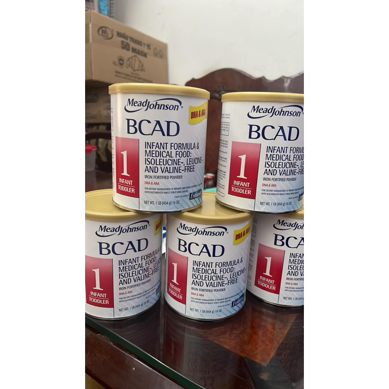 Sữa BCAD 1 MSUD - date 9/26 Enfamil bcad Dành cho bé dưới loạn chuyển hóa bẩm sinh