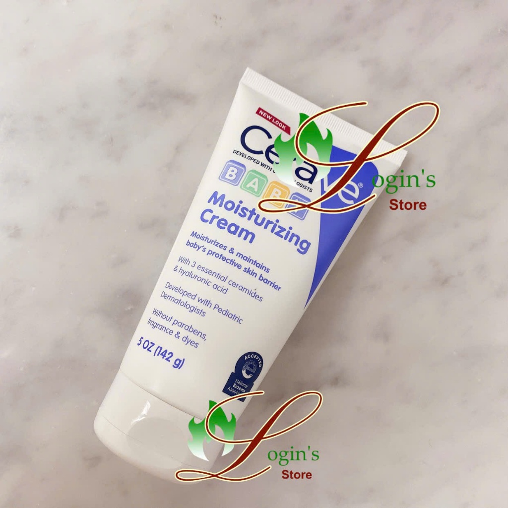 Hàng Mỹ - Kem Dưỡng Ẩm Cho Bé Cerave Baby Moisturizing Cream 142g