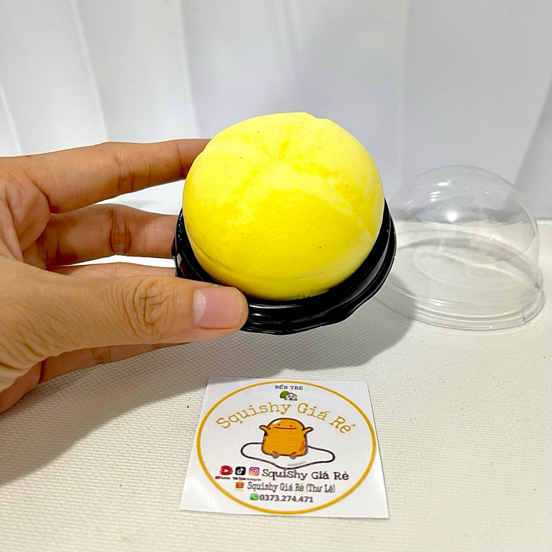 Squishy bánh mì chất bơ siêu mềm và chậm tăng