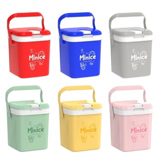  Thùng đá Minice 1L 2.1L DUY TÂN nhựa PP PU giữ nhiệt bình đá mini có quai xách 