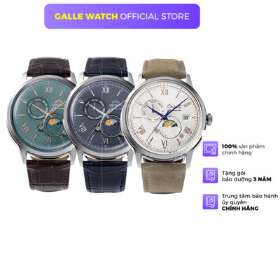 Đồng hồ cơ nam Orient RA-AK080 Bambino V2 Sun and Moon phiên bản giới hạn cao cấp 2025