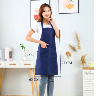 Tạp Dề Màu ĐỎ ĐÔ Làm Đồng Phục Cao Cấp