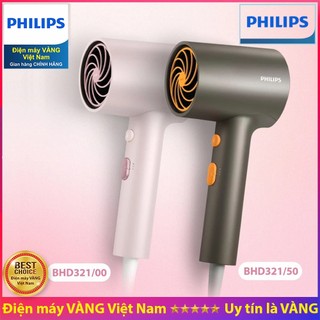 Máy sấy tóc philips (series 3000 bhd321 công suất 1600w, 30 triệu ion, hàng chính hãng)