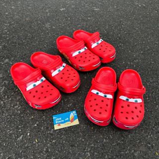 Jdk Store_Dép Sục Cross Lighting McQueenn Ô Tô Xe Đua Màu Đỏ