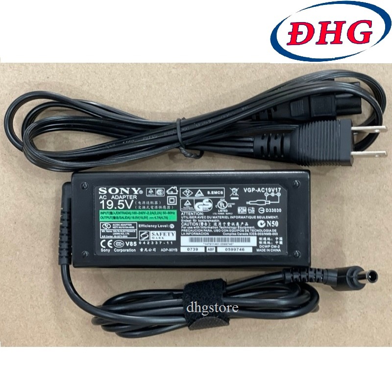 Sạc laptop Sony Vaio SVE111 SVT111 SVS131 SVT131 SVE141 SVT141 SVF142 SVF143 SVF153 PCG-GRX560 PCG-G