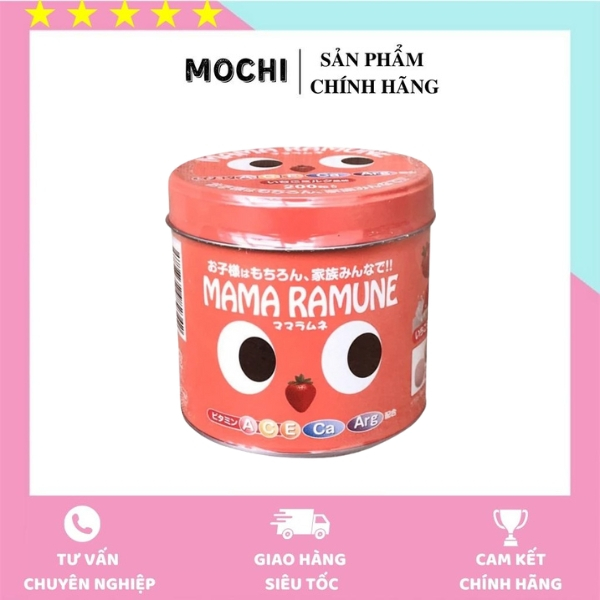Kẹo Biếng Ăn Cho Trẻ Mama Nhật 200 Viên Giúp Bé Ăn Ngon
