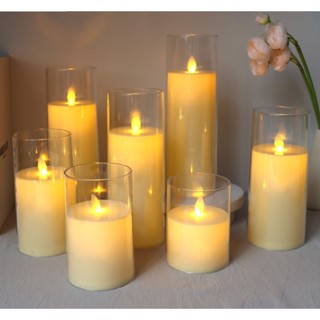  Nến Điện Tử Cốc Nến Trơn Trang Trí Sự Kiện Gia Tiên Cưới Hỏi Decor Studio Nhà Hàng Nhà Cửa 