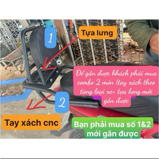 LẺ TỰA LƯNG KHÔNG (CÓ TAY XÁCH )  XE SỐ VÀ TAY GA CHO TAY XÁCH CỦA QUYẾT THẮNG
