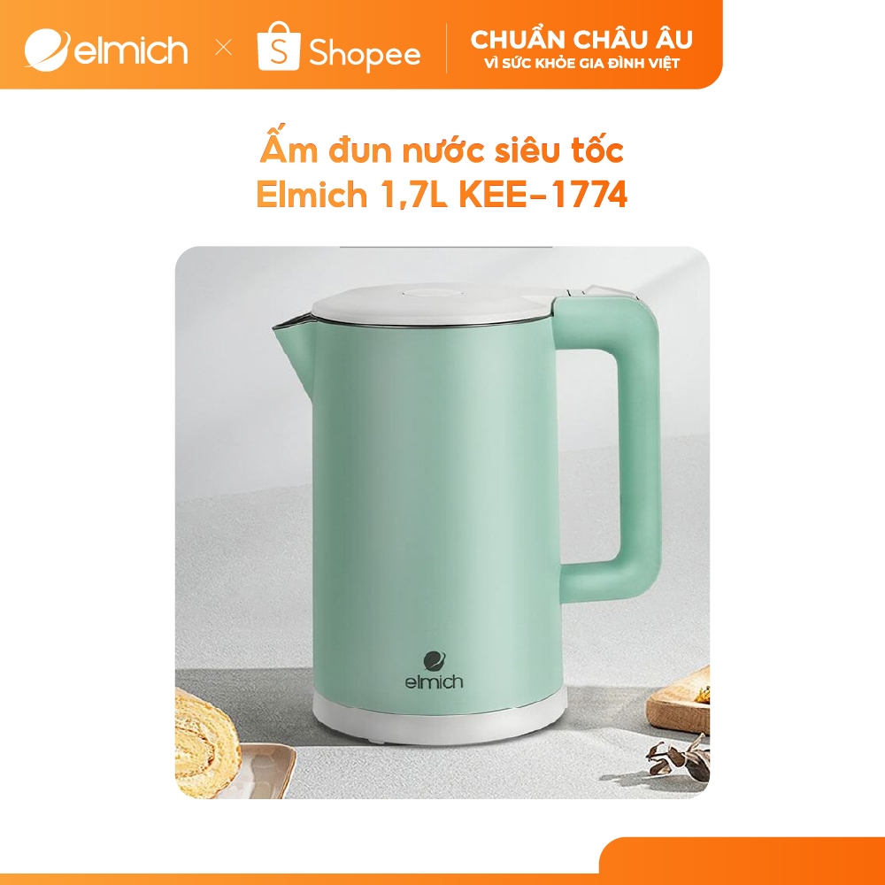 [Outlet S2] Ấm đun nước siêu tốc Elmich 1,7L KEE-1774