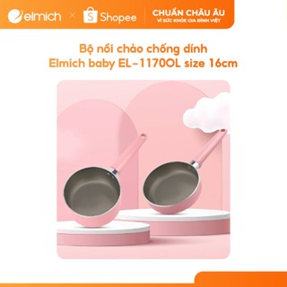 Bộ nồi chảo chống dính Elmich baby EL-1170OL size 16cm