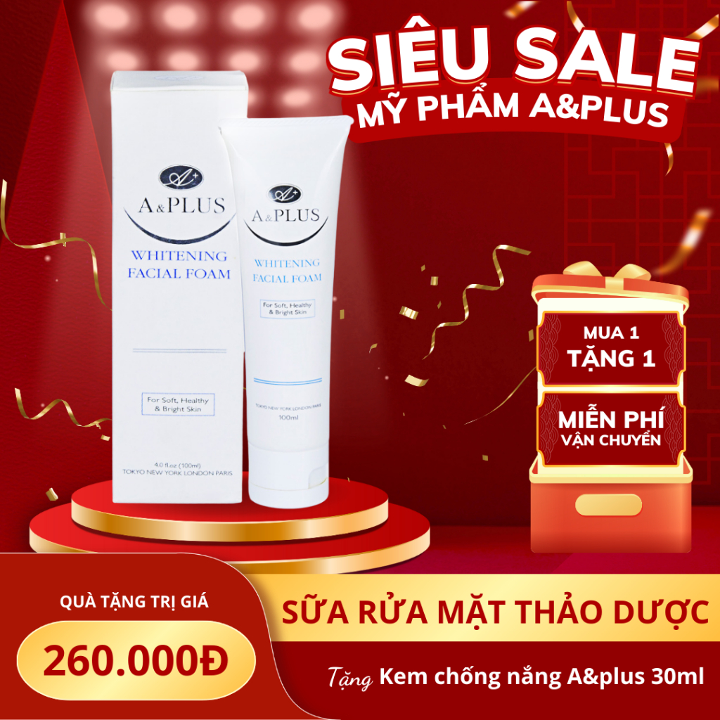 Sữa rửa mặt thảo dược A&plus - 50ml/100ml